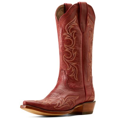 Bottine haute zippée Brimfield pour femme en marron