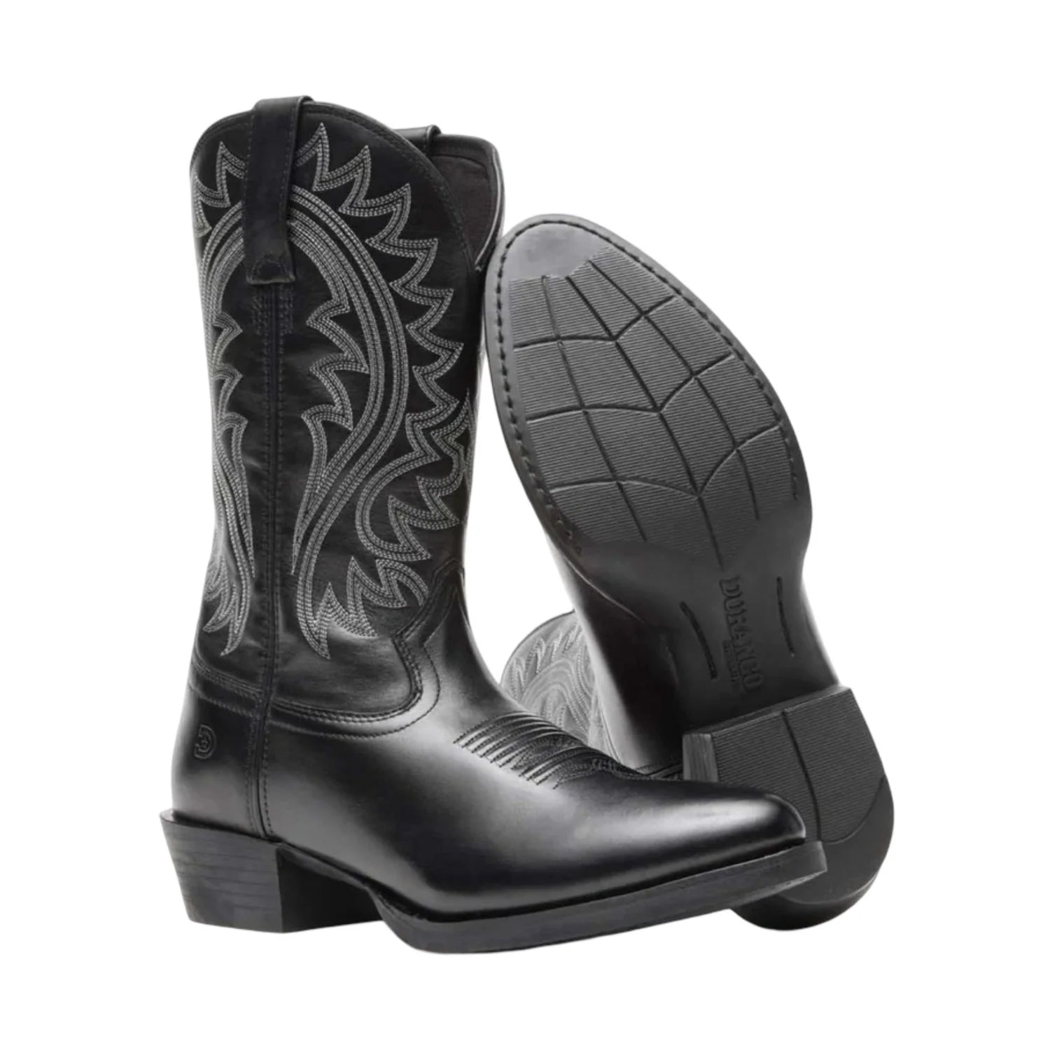 Bottes Western Homme Tin Haul, Cuir Étain, Largeur EE - Parfait Pour Cowboy