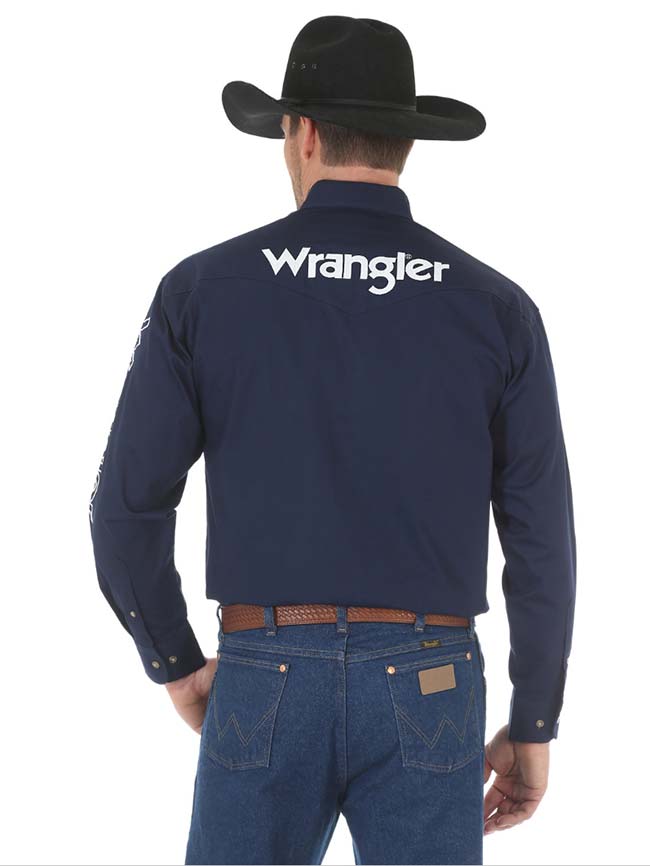 Wrangler Long Sleeve Western Shirt